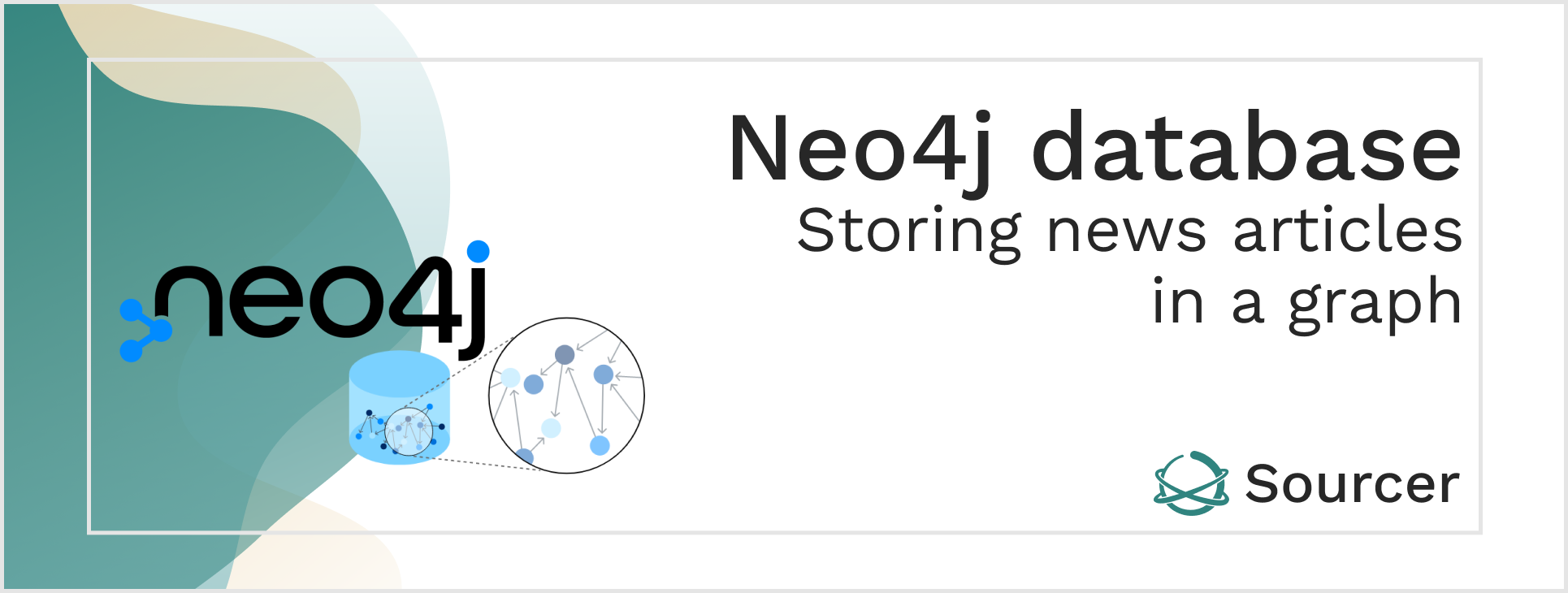 Neo4j database; Storing news articles in a graph-image